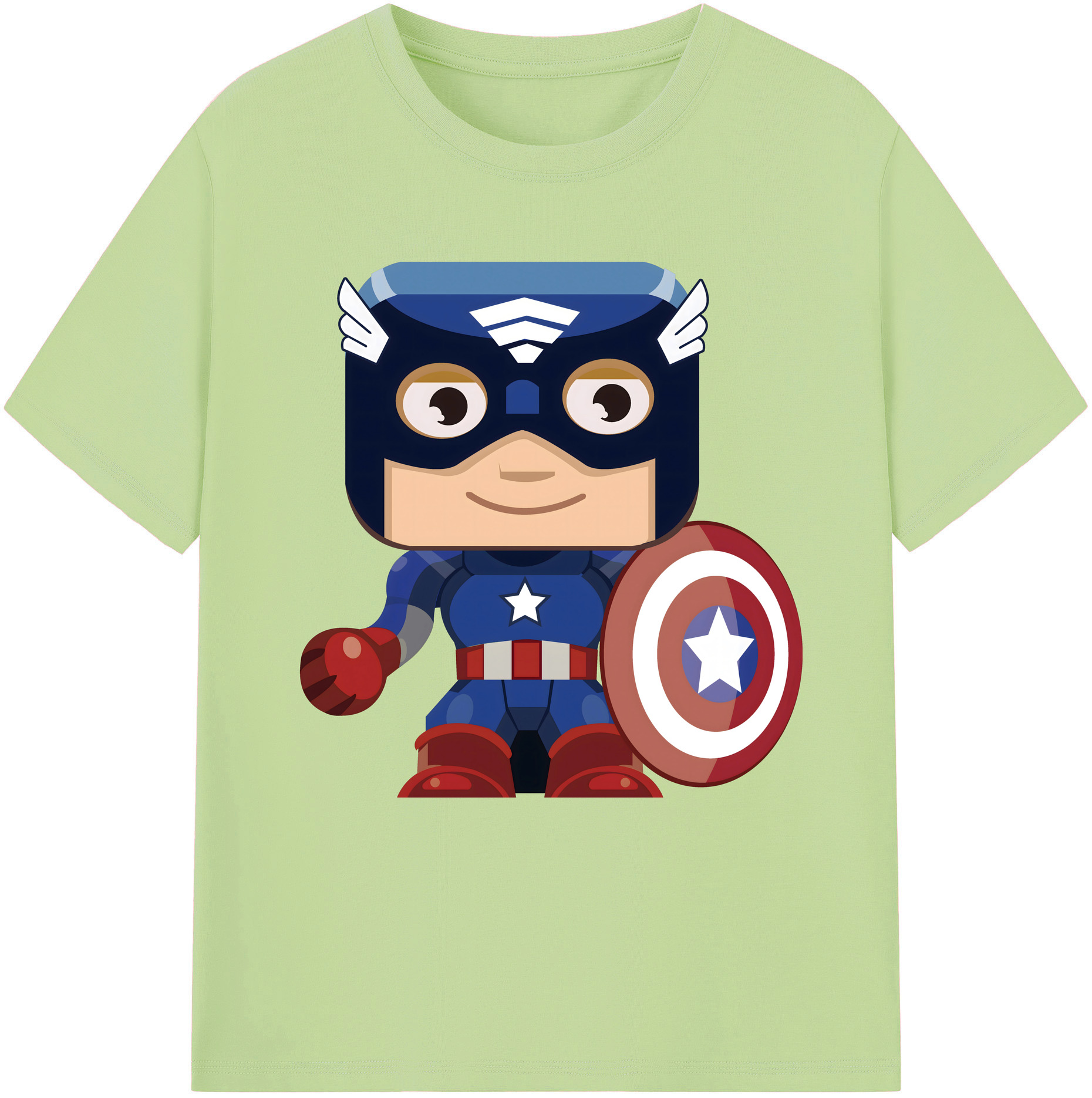 （画像用） アベンジャーズ The Avengers 綿100％半袖Tシャツ（フロントプリント）